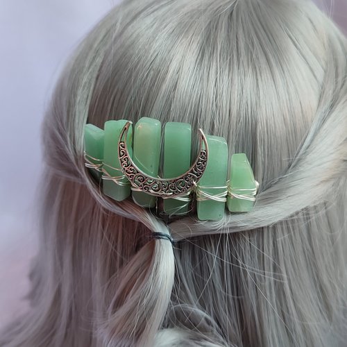 Crystal Combs with Moon