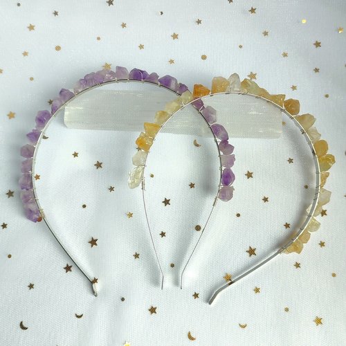 Raw Crystal Headbands