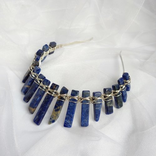 ATLANTIS Sodalite Crystal Crown