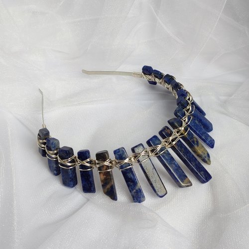 ATLANTIS Sodalite Crystal Crown