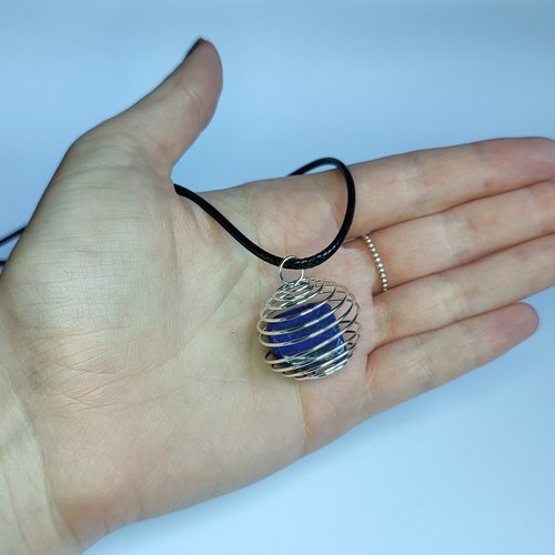 Spiral Cage Necklace