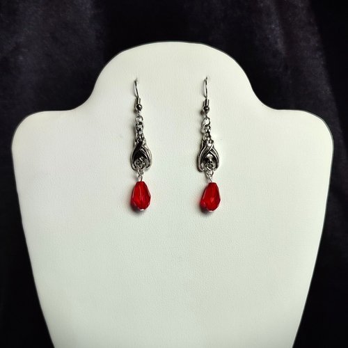 Bat Drop Earrings