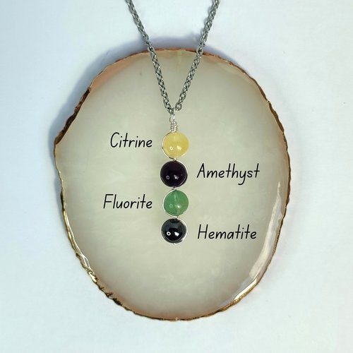 Sobriety Gemstone Pendant