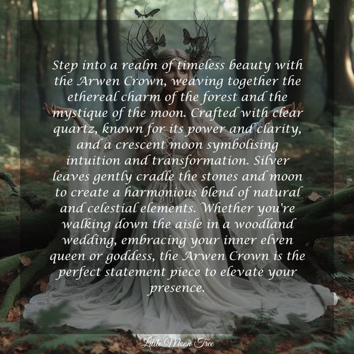 ARWEN Quartz Crystal Crown