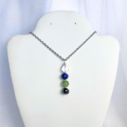 Study and Learning Gemstone Pendant