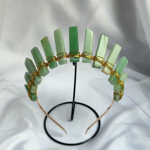 GAIA Aventurine Crystal Crown