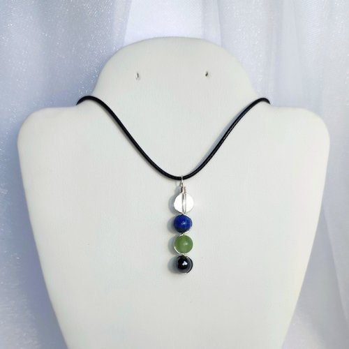 Study and Learning Gemstone Pendant