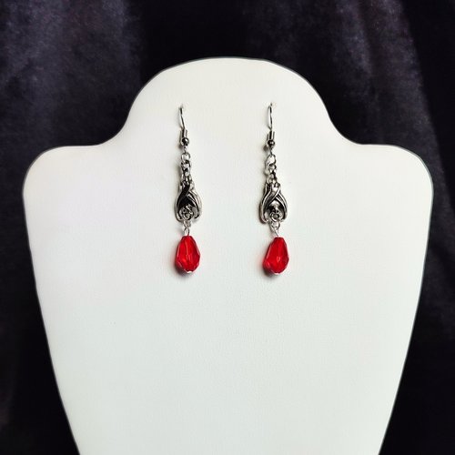 Bat Drop Earrings