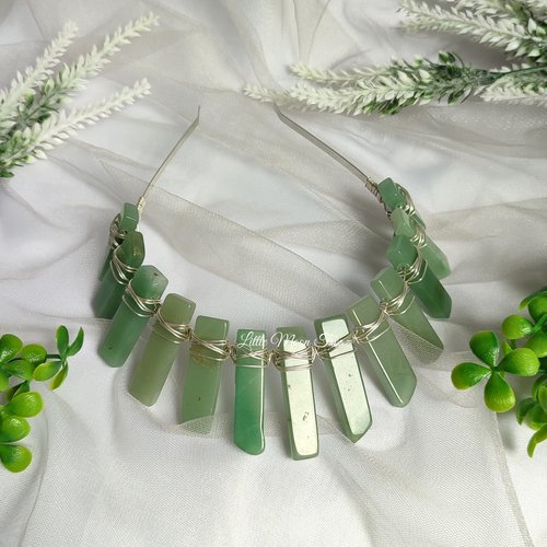 GAIA Aventurine Crystal Crown