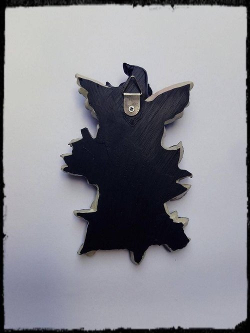 Hanging Fairy Witch Plaque