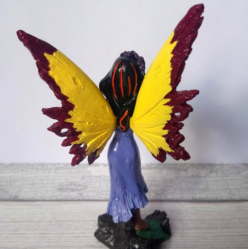 Fairy with Butterfly Figurine