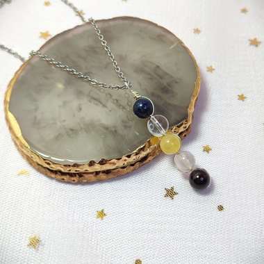 Libra Gemstone Pendant