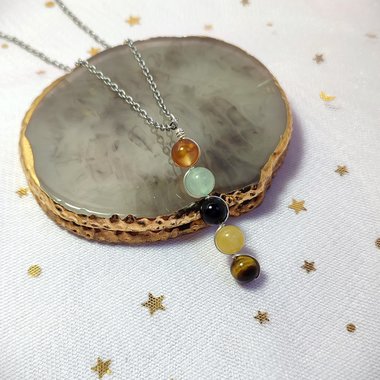 Leo Gemstone Pendant