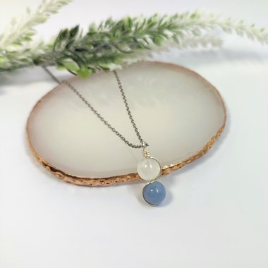 Angel and Spirit Connection Gemstone Pendant