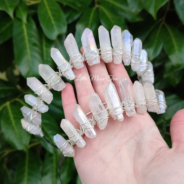 AURORA Aura Quartz Crystal Crown