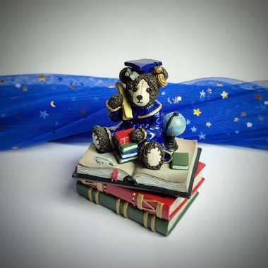 Wizard bear trinket box repaint.